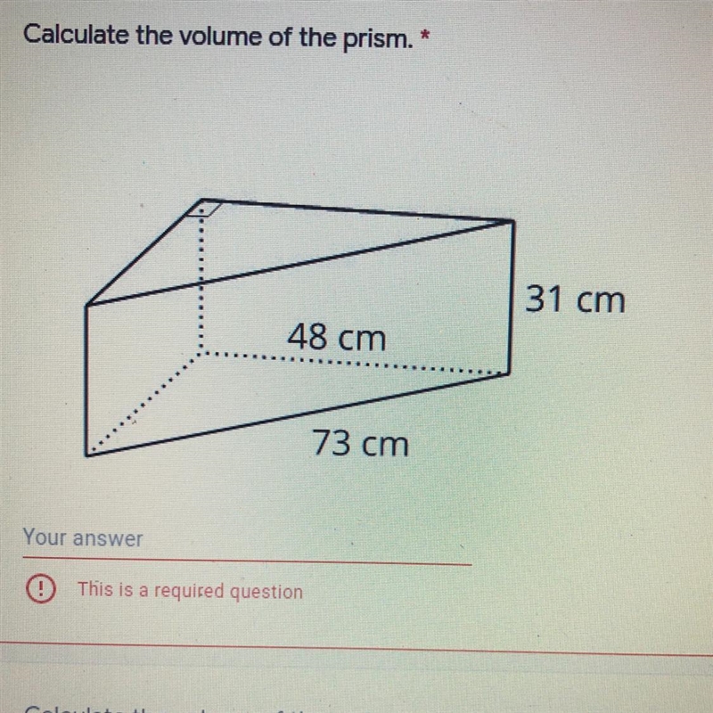 How do I calculate the volume of this prism?-example-1