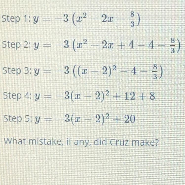 I need to know what mistakes he made (if any)-example-1