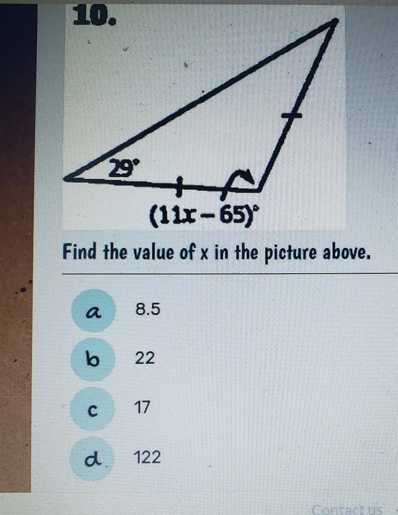 Find the value of x.​-example-1