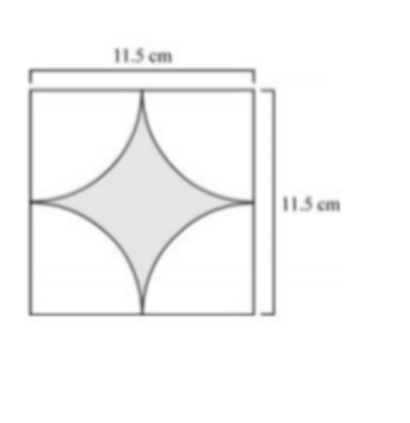 Find the area of the shaded region-example-1