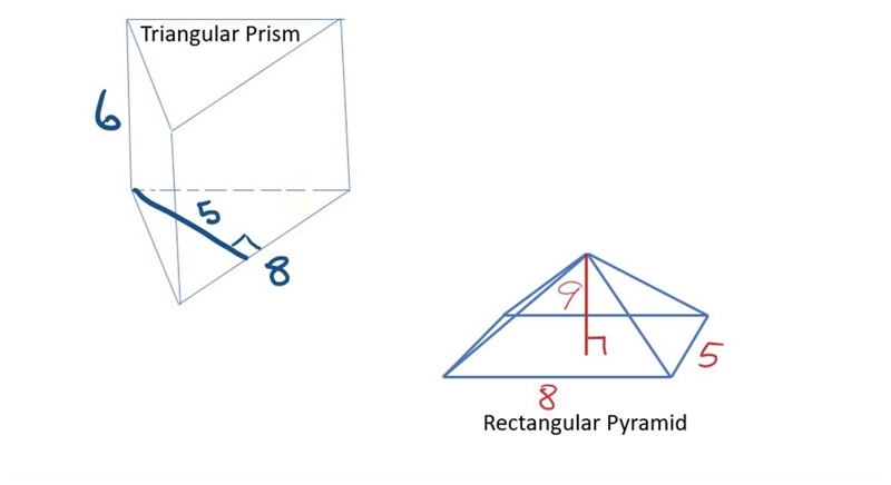 PLEASE HELP IT"S URGENT Which figure has the greater Volume??-example-1