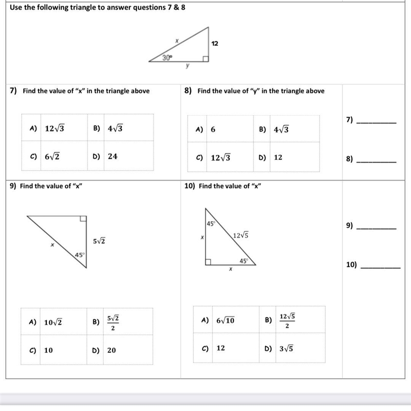 Find the value. Need help on these questions ASAP-example-1