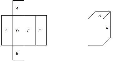 A piece of paper is cut and then folded into the rectangular prism as shown below-example-1