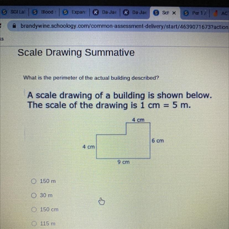 What is the perimeter of this building?-example-1