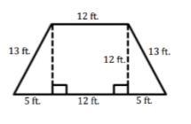 Find the area of the shape below-example-1