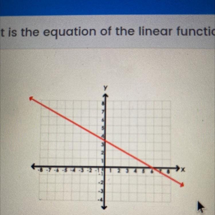 Y = 1/2x + 6 Y = -2x + 3 Y= 1/2x + 3 Y= -1/2x + 3-example-1