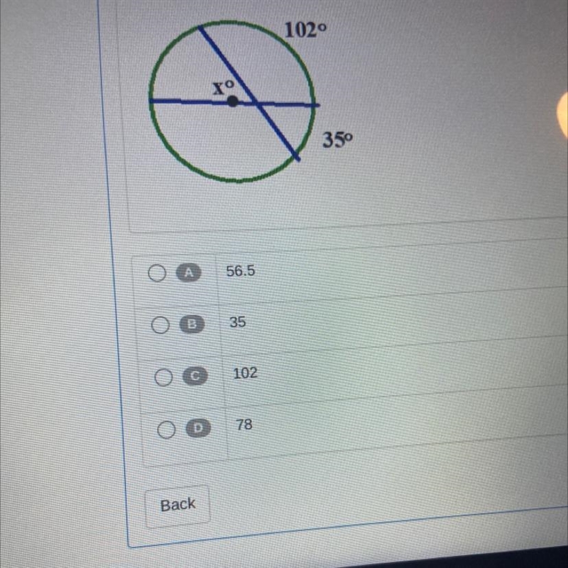 Solve for x. and please explain your answer-example-1