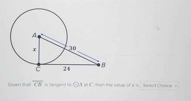 What is the value of x? ​-example-1