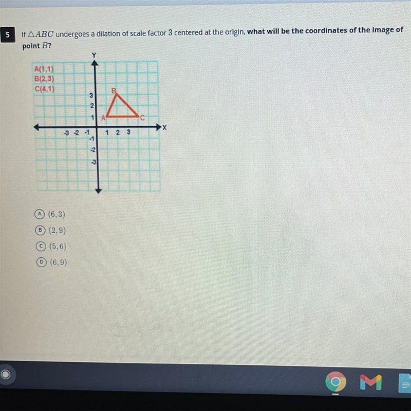 What will be the coordinates of the image of point b?-example-1