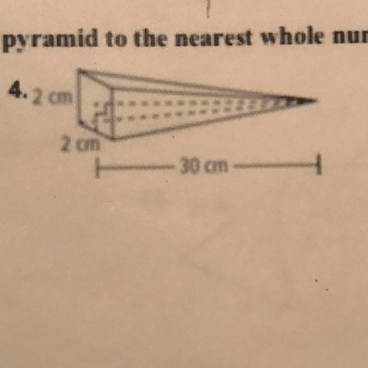 Find the surface area of each pyramid to the nearest whole number.-example-1