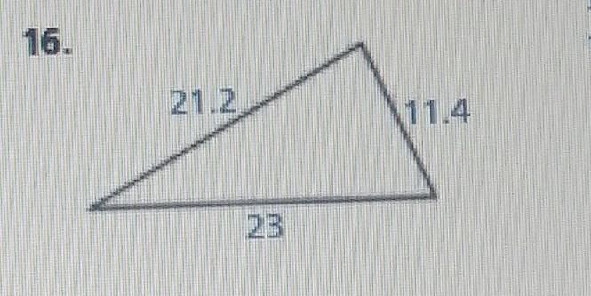 Tell whether the triangle is a right triangle. Show Work.​-example-1