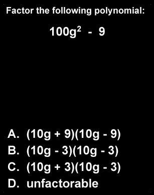 Please help! Factor the following polynomial:-example-1