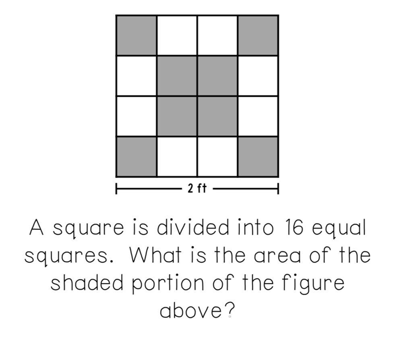 What is the area of the shaded portion of the figure above-example-1