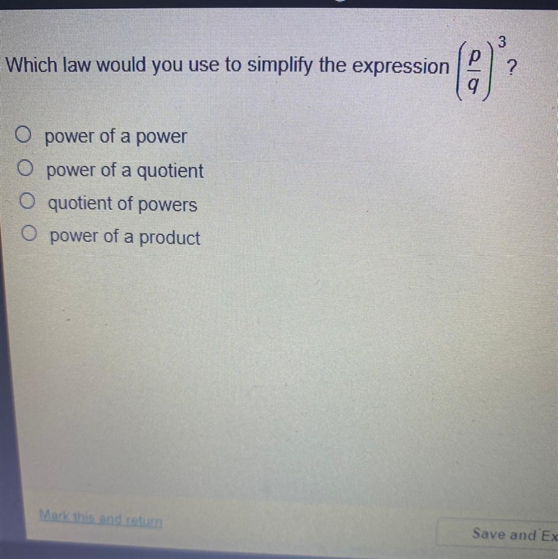 Which law would you use to simplify the expression-example-1