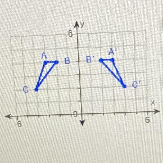 HELLPPP Describe in words how to map AABC to its image AAB'C'.-example-1