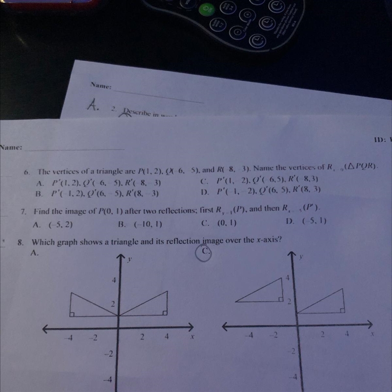 Can someone help with 6 & 7? sorry for bad cropping .kind of urgent, thank you-example-1