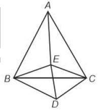 In the given diagram ⃤ ABC and ⃤ CDE are equilateral triangles. If ∠EBD = 62° then-example-1