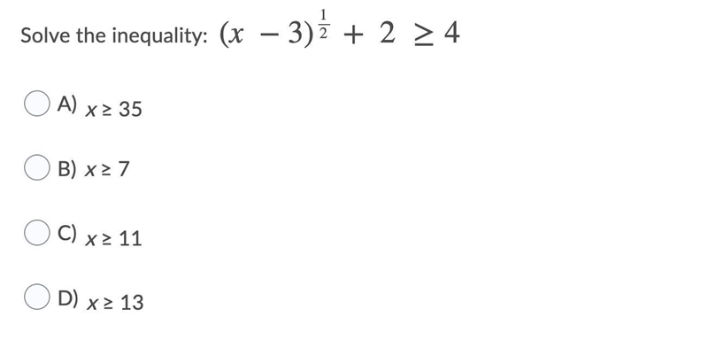 Solve The Inequality-example-1