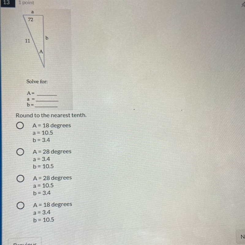 Round to the nearest tenth (TIMED PLEASE help!!!)-example-1