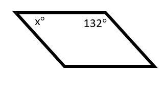 Find the value of x in The parallelogram.-example-1