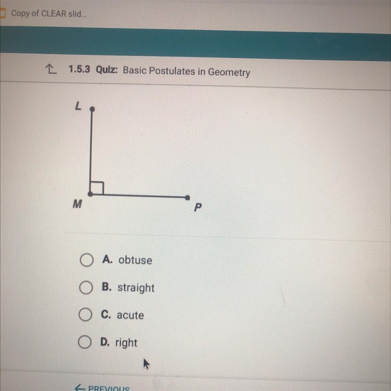 What type of angle is angle M?-example-1