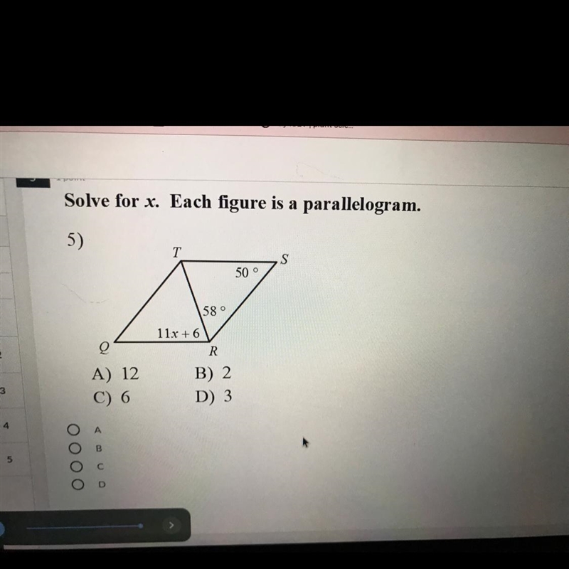 Please help with this problem. SOLVE FOR X-example-1