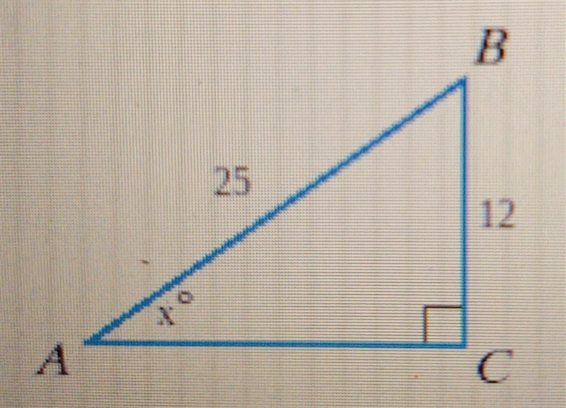 Find the value of x. Round to the nearest degree as needed.-example-1