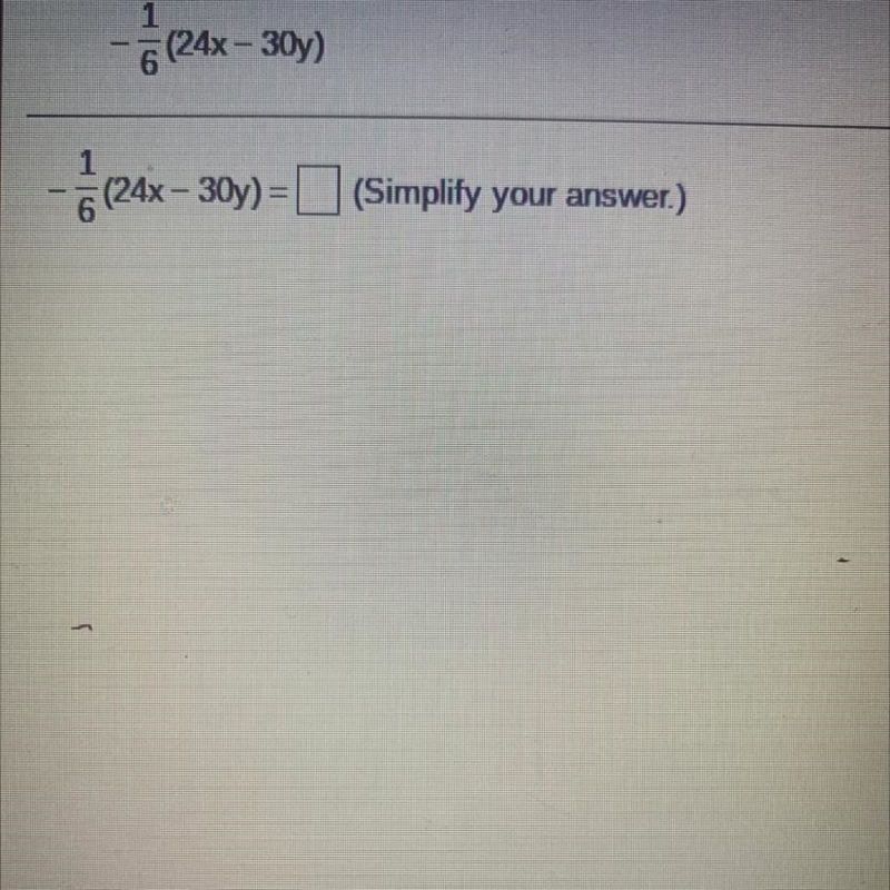 Use Distributive property to write the expression without￼ parentheses-example-1