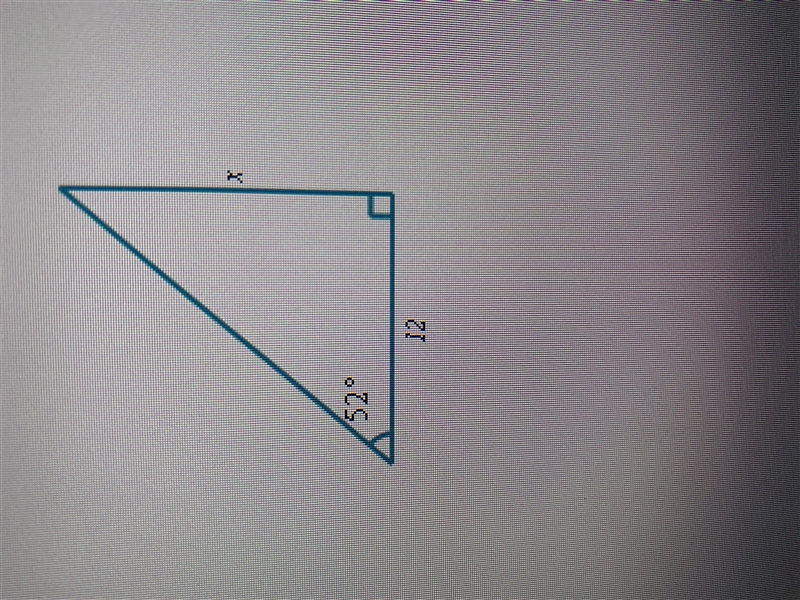 Solve for X and round to the nearest tenth-example-1