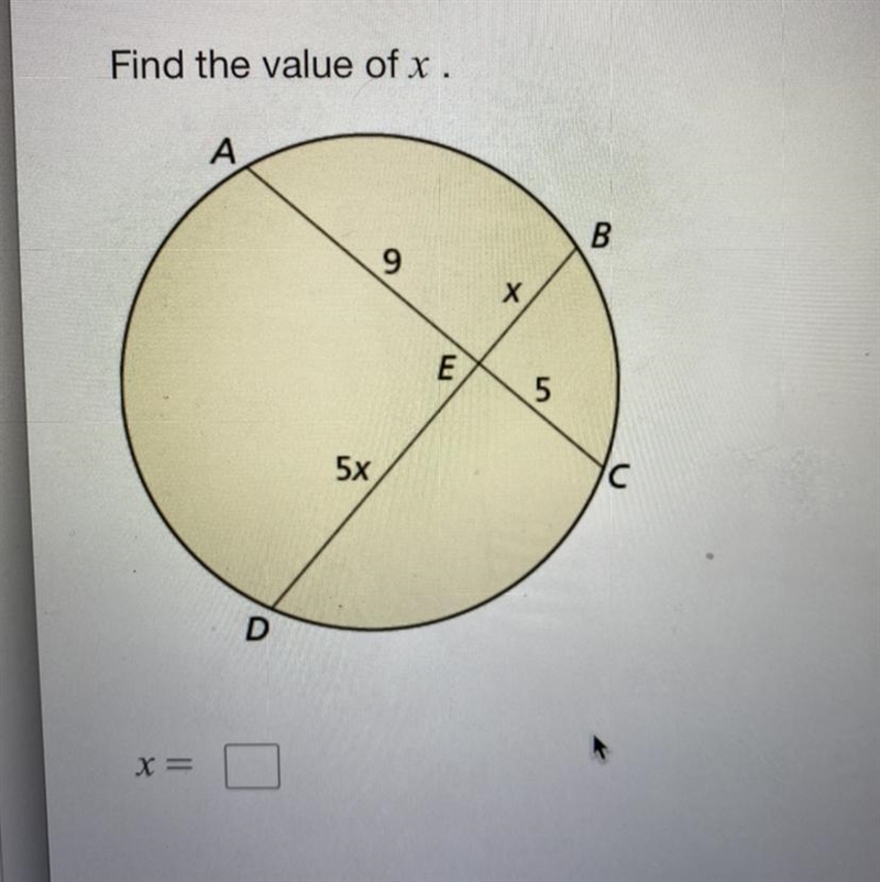 Find the value of x.-example-1