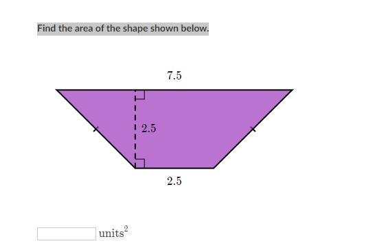 Find the area of the shape shown below. PLEASE HELP FAST-example-1