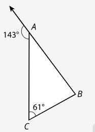 What is the measure of ∠B?-example-1