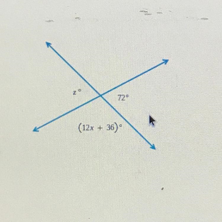 Find the values of x and z.-example-1