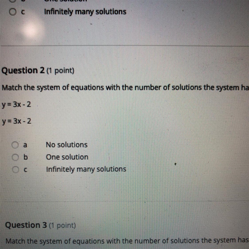 Y = 3x - 2 y = 3x - 2 HELP PLS-example-1