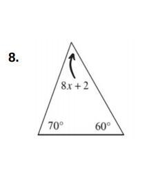 How to solve this triangle, please help me.-example-1