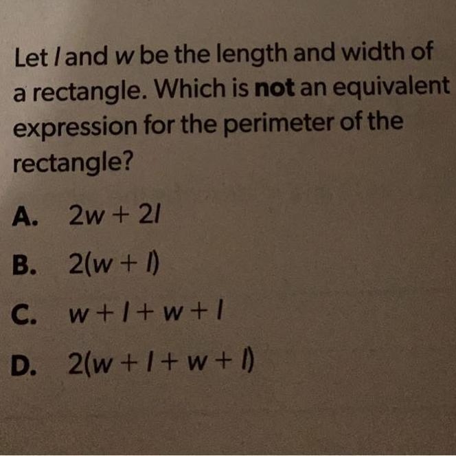 Which is not an equivalent expression-example-1