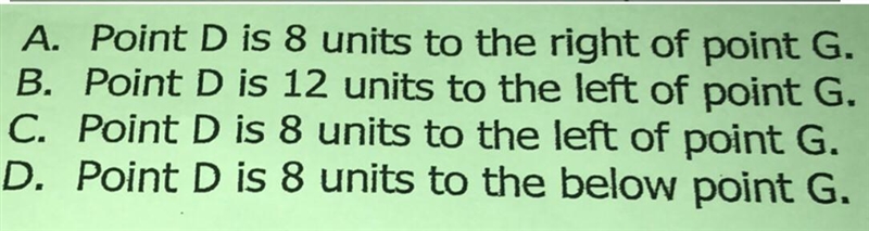 the coordinates of point D are (-10, -3) and the coordinates for point G are (-2, -3). Where-example-1