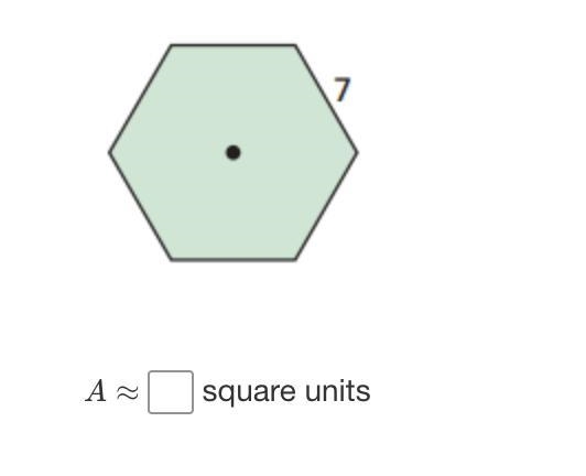 Find the area of the regular polygon. Round your answer to the nearest hundredth.-example-1