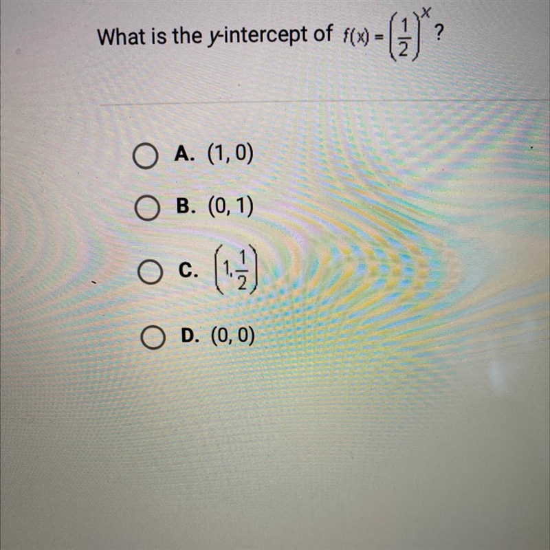 What is the y-intercept of f(x) = see Picture-example-1