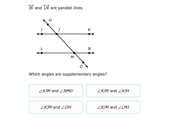 Which angles are supplementary angles?-example-1