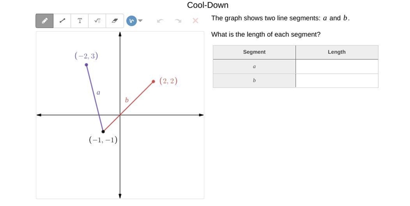 What are the lengths of each segment? Thank you!-example-1