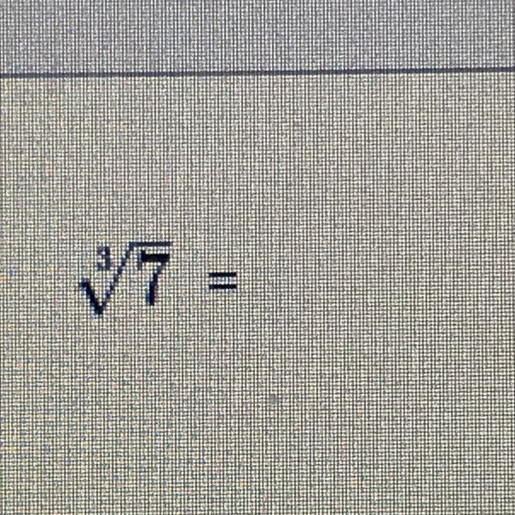 Convert this radical form to exponential form.-example-1