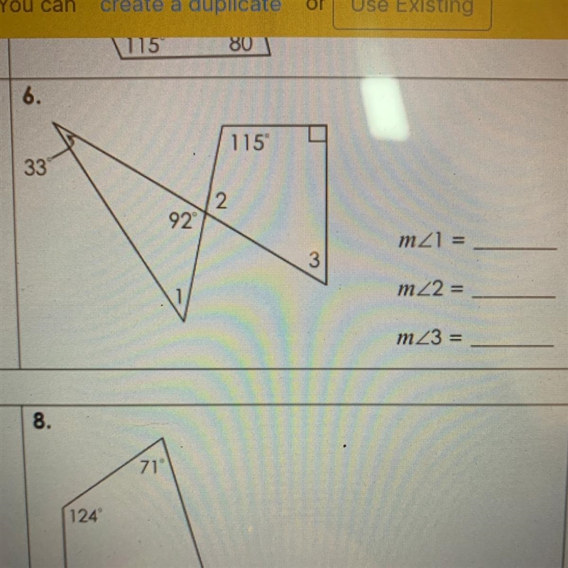 Find missing measure (No.6)-example-1