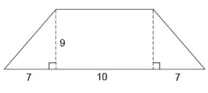 I NEED HELP ASAP PLEASE What is the area of this trapezoid? Enter your answer in the-example-1