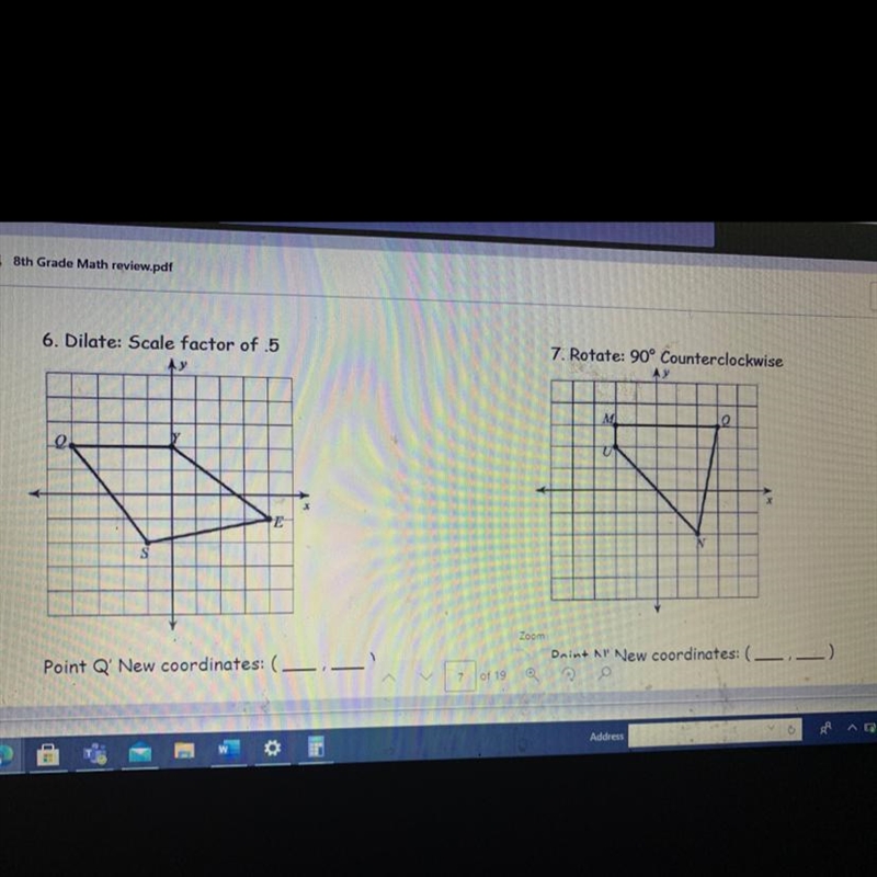 I NEED HELP WITH THESE TWO QUESTIONS ASAP PLEASE!!!-example-1