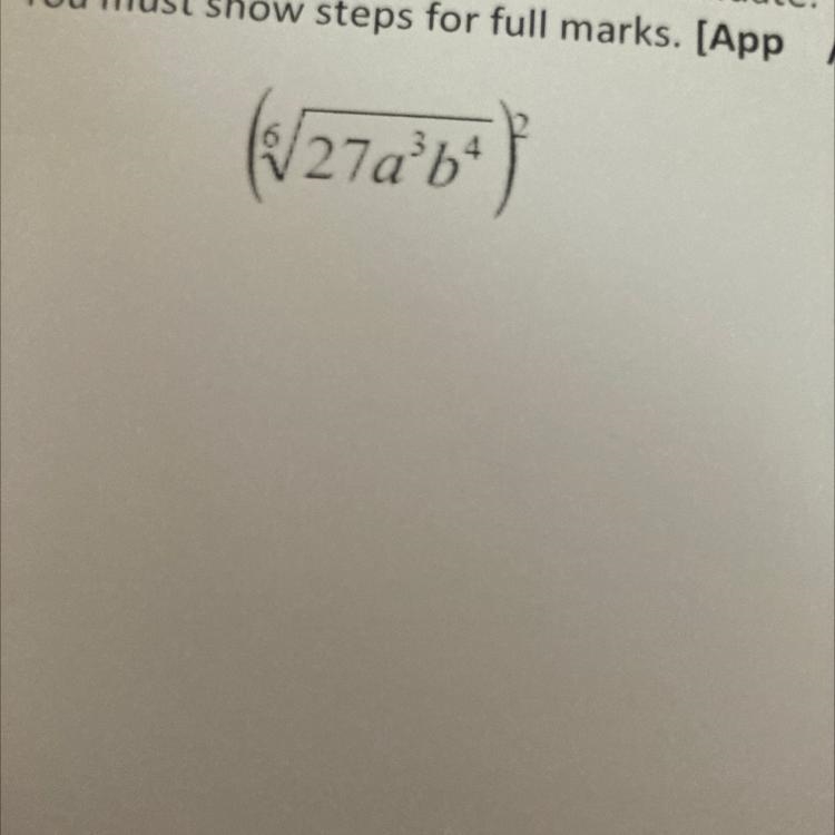 How can I rewrite this in exponential form and then evaluate it?-example-1