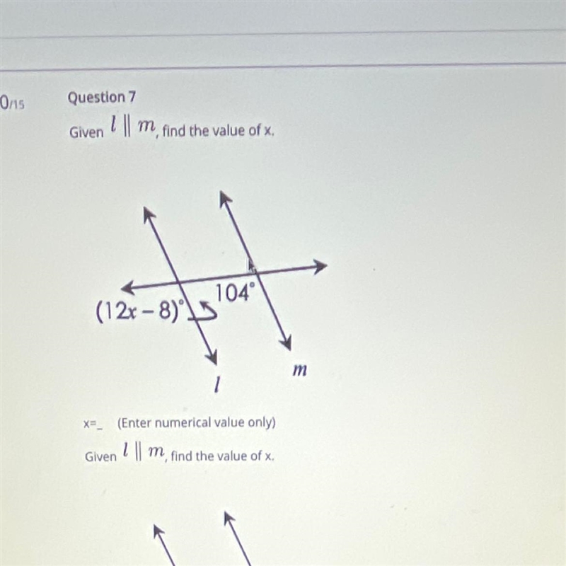 Question 7 high school geometry.-example-1