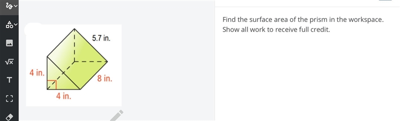 PLEASE HELP SOLVE FOR SURFACE AREA!!!-example-1