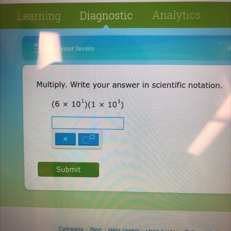 Multiply. Write your answer in scientific notation.-example-1