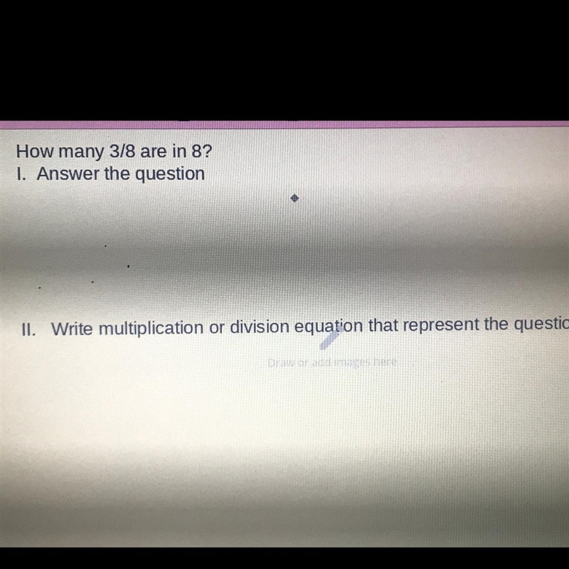 How many 3/8 are in 8?-example-1